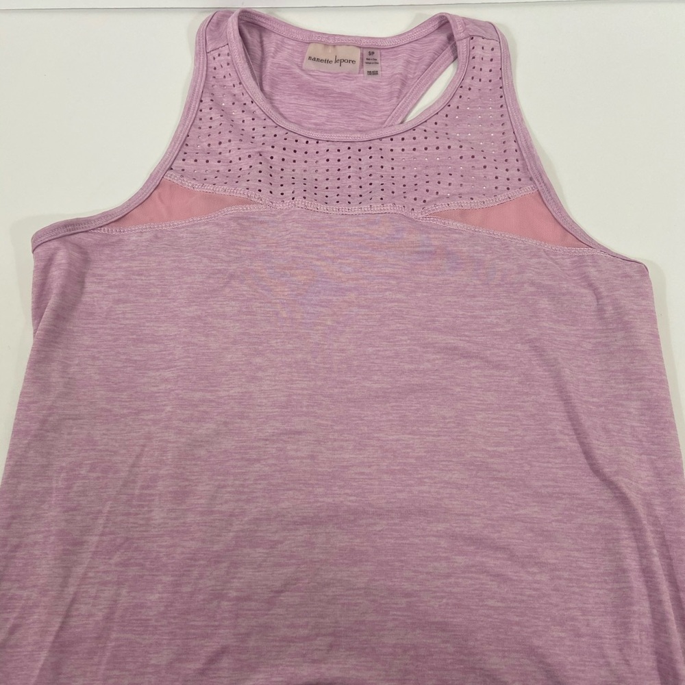 Nanette Lepore Pink Razorback Pink Tank Top Small